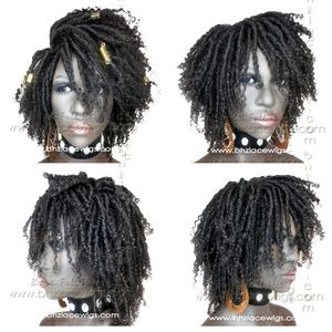 Kenyatta Full cap TWIST OUT wig faux locs dreads